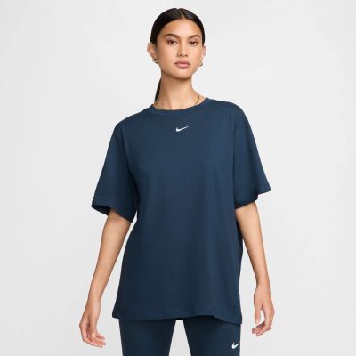 W NSW TEE ESSNTL LBR in blau