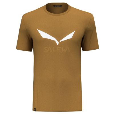 SOLIDLOGO DRY T-SHIRT M in 7020 golden brown