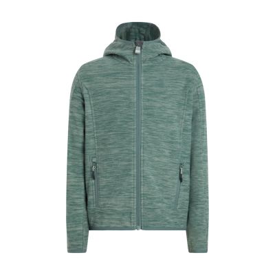 McKINLEY Ju.-Unterjacke Choco Iii Jrs - melange/green smoke in 948 melange/green smoke