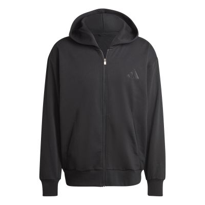 ALL SZN FLEECE FULL ZIP HOODIE in schwarz