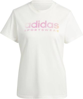 ADIDAS Damen Shirt The Soft Side Linear in weiß