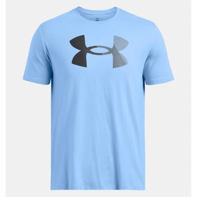 UA BIG LOGO FILL SS in blau