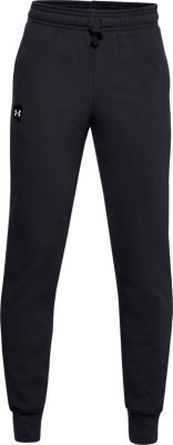 UA RIVAL FLEECE JOGGERS 001 L in schwarz