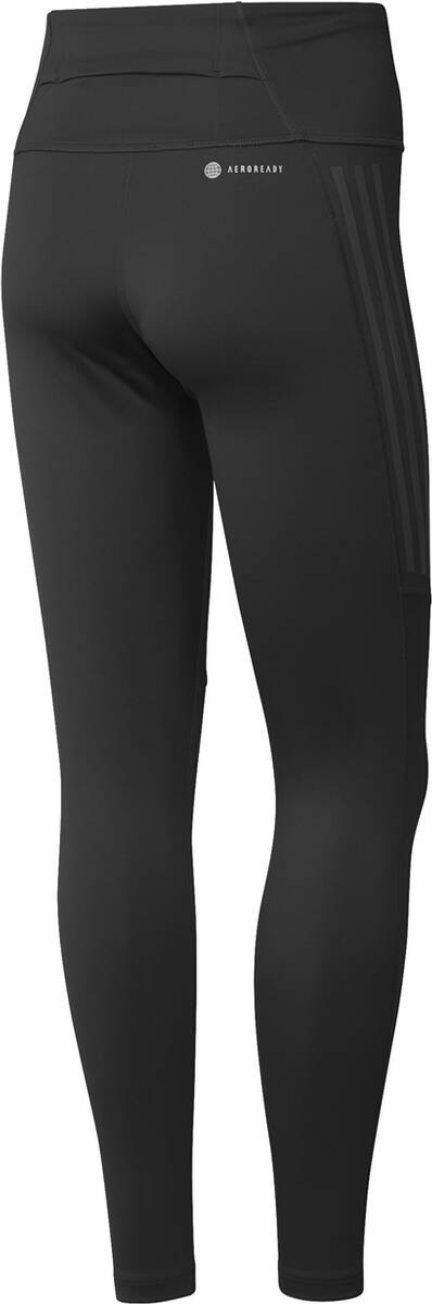 adidas 3S 7/8 Leggings Damen Running Schwarz, Laufbekleidung