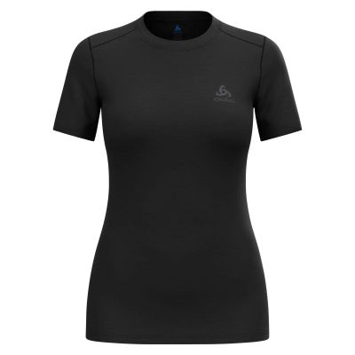 Natural Merino 160 Base-Layer-Shirt in schwarz