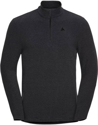 ODLO Herren Rolli Midlayer 1/2 zip ROY in schwarz