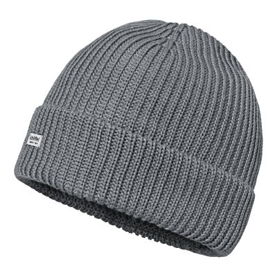 Knitted Hat Oxley in grau