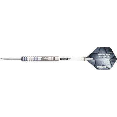 UNICORN Dartpfeil Unicorn Silver Star Gary Anderson Steel Darts in silber