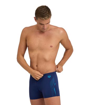 arena Performance Herren Graphic Badehose in blau