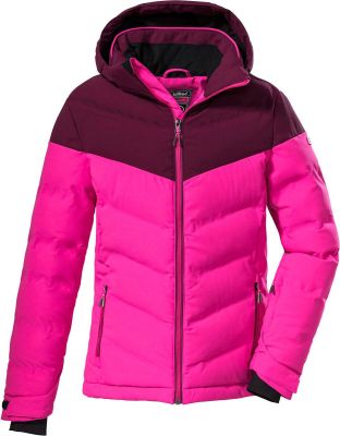 Kinder Funktionsjacke KSW 157 GRLS SKI QLTD JCKT in rot