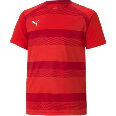 PUMA Kinder Shirt teamVISION Jersey Jr in rot