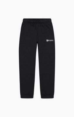 Elastic Cuff Pants in schwarz