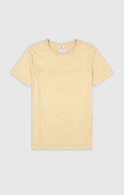 Crewneck T-Shirt in braun