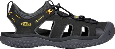 SOLR SANDAL M-BLACK/GOLD NA 8,5 in grau