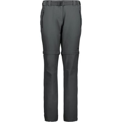 GIRL ZIP OFF PANT 011P 140 in schwarz