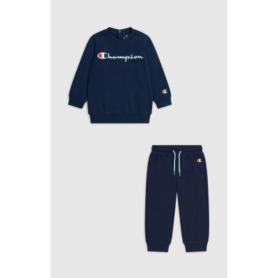 Icons Toddler Crewneck Suit in blau