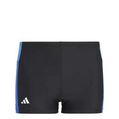 ADIDAS COLORBLOCK 3-STRIPES SWIM BOXER in schwarz