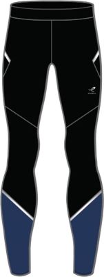 ENERGETICS Herren Runningtights Striker II in schwarz