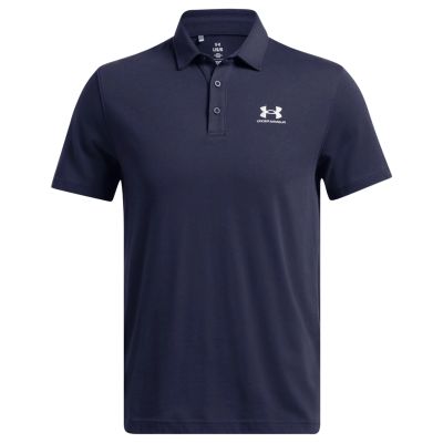 UA ICON POLO in 410 midnight navy