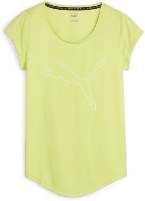 PUMA Damen Shirt PERFORMANCE HEATHER CAT TE in braun