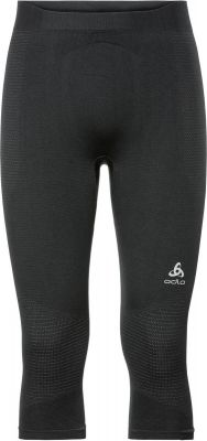 ODLO Herren Funktionsunterhose "SUW Bottom Performance Warm" 3/4-Länge in schwarz