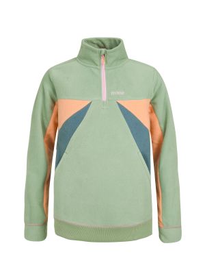 PRTLIO JR 1/4 zip top in grün