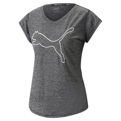 Train Favorite Heather Cat Tee in schwarz