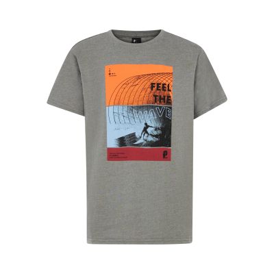 PRTLuke JR t-shirt in 782 soil grey