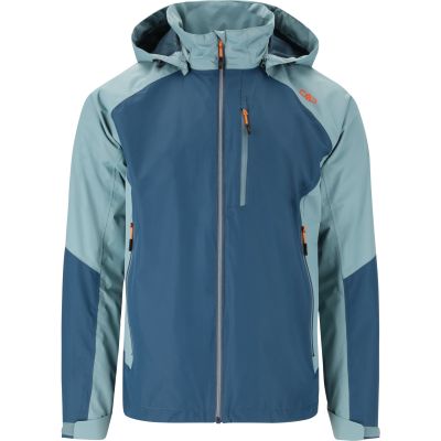 MAN JACKET ZIP HOOD in m951 bluesteel