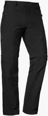 SCHÖFFEL Herren Wanderhose "Koper1 Zip Off" in schwarz