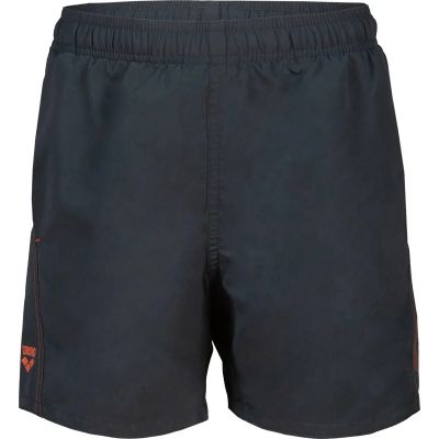 ARENA Kinder Badeshorts FUNDAMENTALS LOGO JR BOXER R in grau