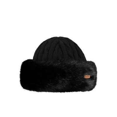 Fur Cable Bandhat in schwarz