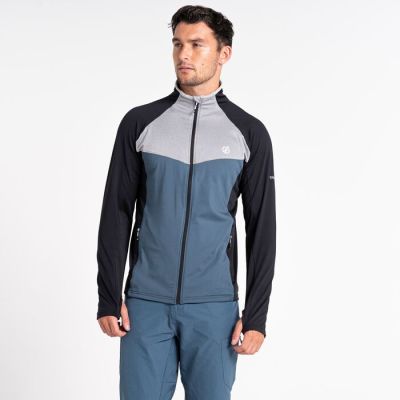 DARE2B Jacke Substratum Core Stretch in black/ash grey/orion grey