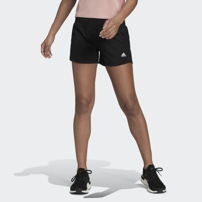 HIIT Training Knit Shorts in black/white