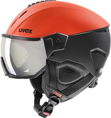 uvex sports unisex Skihelm uvex instinct visor in orange