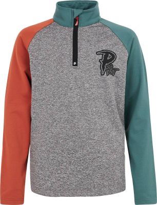 PROTEST Kinder Rolli PRTVALKI JR 1/4 zip top in grau