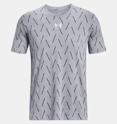 Under Armour Ua M Elevated Core Aop New - steel light heather in 035 steel light heather