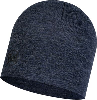 Merino Midweight Beanie 779 - in blau