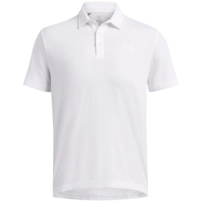 UA ICON POLO in 100 white