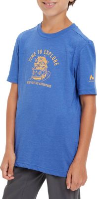 McKINLEY Kinder Shirt Ju.-T-Shirt Zorma III B in blau