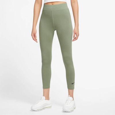 NIKE Damen Tight W NSW NK CLSC HR 7/8 TIGHT LBR in weiß