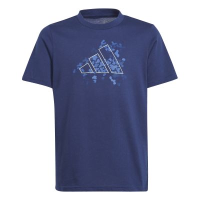 UNI TRAIN TEE in blau