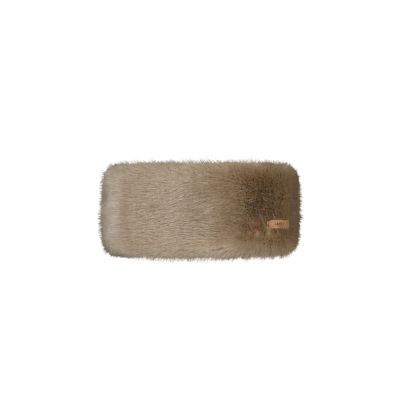 Fur Headband in grün