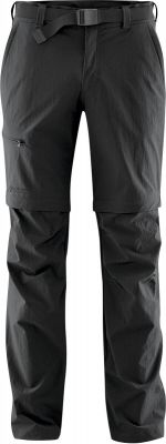 MAIERSPORTS Herren Zipp-Off Hose "Tajo 2" in schwarz