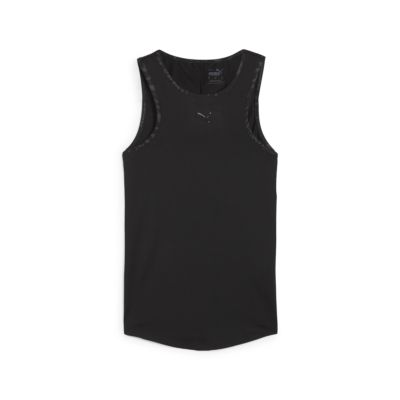 HYPERNATURAL SLVLESS TANK - REG in schwarz