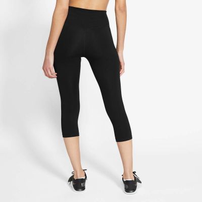 NIKE Damen Tight ONE DF MR in weiß