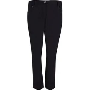 Damen Caprihose Webhose 7/8 in schwarz