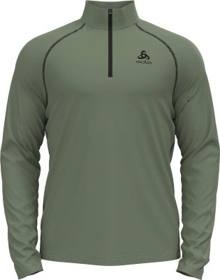 ODLO Herren Pullover Mid layer 1/2 zip RIGI in grau