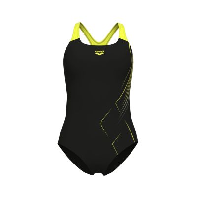 WOMEN`S ARENA DIVE SWIMSUIT SWIM PRO BACK in schwarz