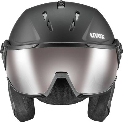 uvex sports unisex Skihelm uvex instinct visor pro v in schwarz